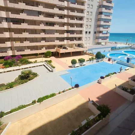 Topaz With Sea Views On The Beachfront In Calpe Lejlighed